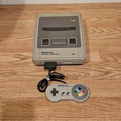 Nintendo Super Famicom Works Great No Wires One controller