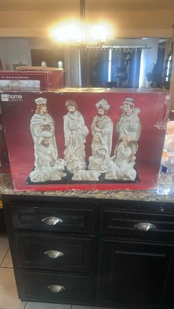 Porcelain Nativity Set