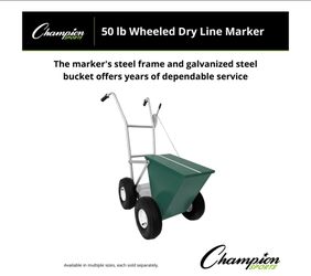 WHEELED DRY LINE MARKER, 50 LB (Champion Sports)