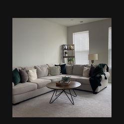 Sofa set With coffee table And 2 End Tables.