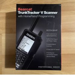 Uniden Bearcat BCD436HP Handheld TrunkTracker V Scanner Home Patrol NEW