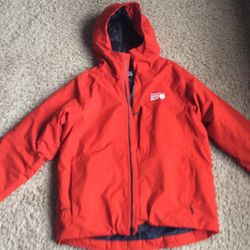 Red Men’s Hoodie Jacket Medium 