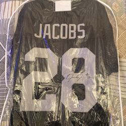 Raiders Josh Jacobs Signed Jersey