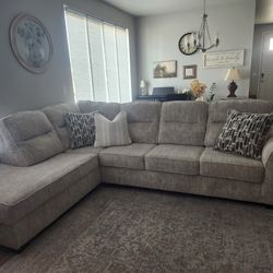 LAF Chaise Sectional - Super Comfy And Plush. Excellent Condition