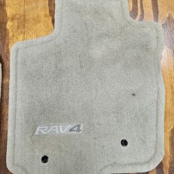 Rav4 Carpet Floo4 Mats - Sand Beige - Used