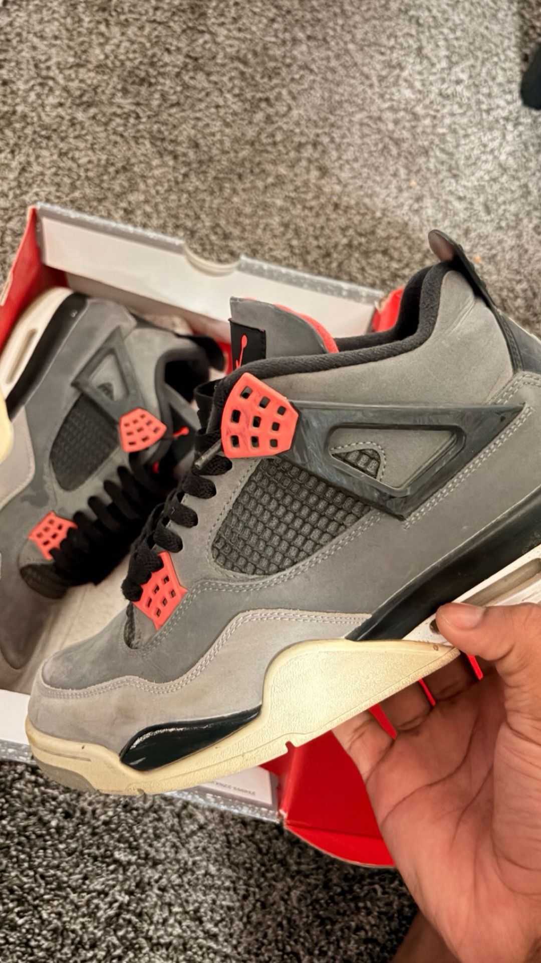 Jordan 4 Infrared