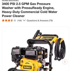 Power Washer With Surface Cleaner 