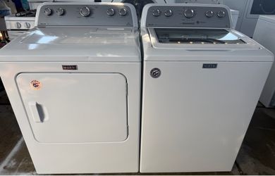 Maytag- washer and dryer set in good condition