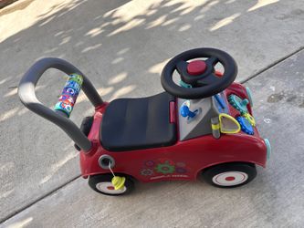 Free Red Radio flyer Car Kids With Lights And Sound Ball And Walker. Cypress