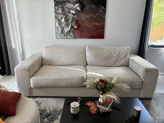 White couch