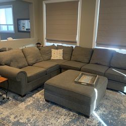 Sectional Sofas And Ottoman