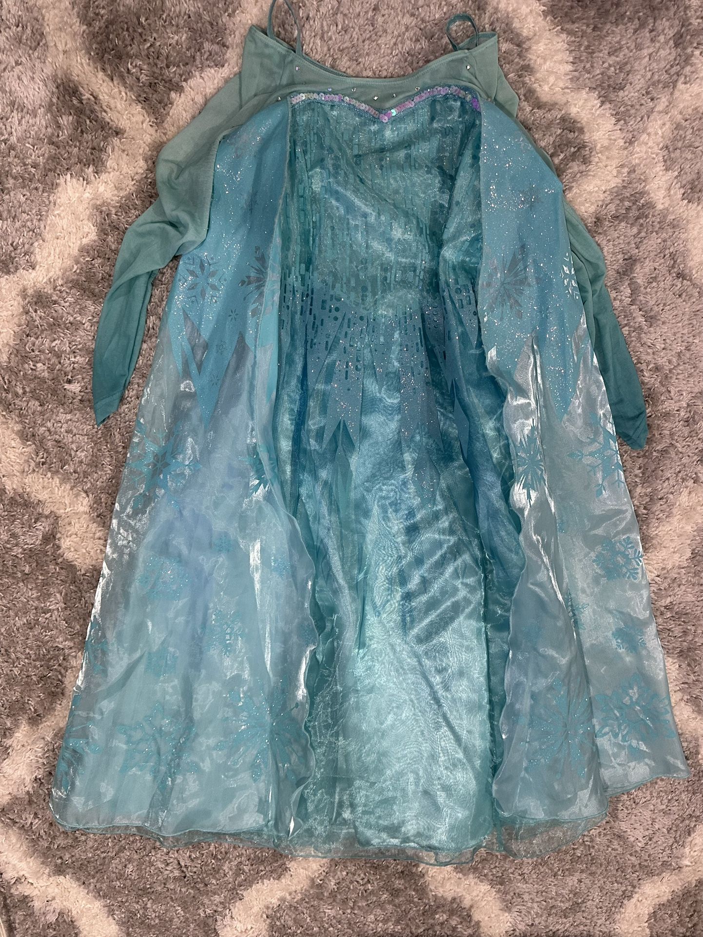 Disneystore Elsa Frozen Dress 7/8