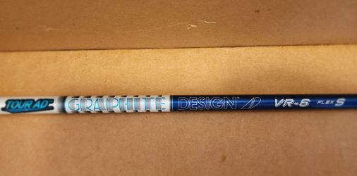 Graphite Design TourAD VR-6S 
with Taylormade adapter - $150