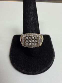 10K Diamond Ring size 11.5