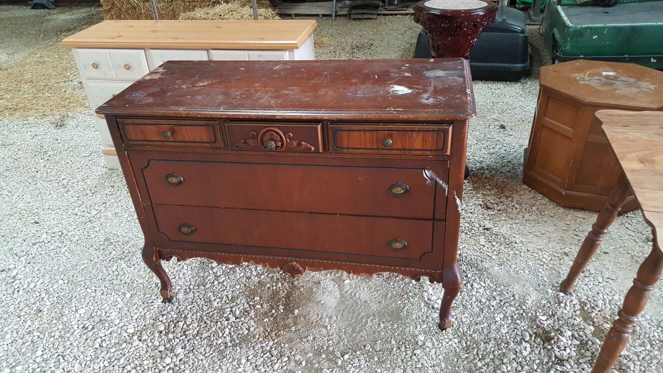 Vintage Globe-Bosse World Furniture Dresser