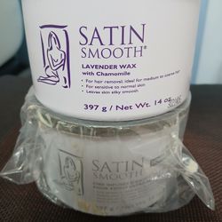Satin Smooth For Waxing -- Amazon Retail $15 Each! ☆ Selling Both Jars for ONLY $10