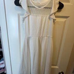 Girls White Dress