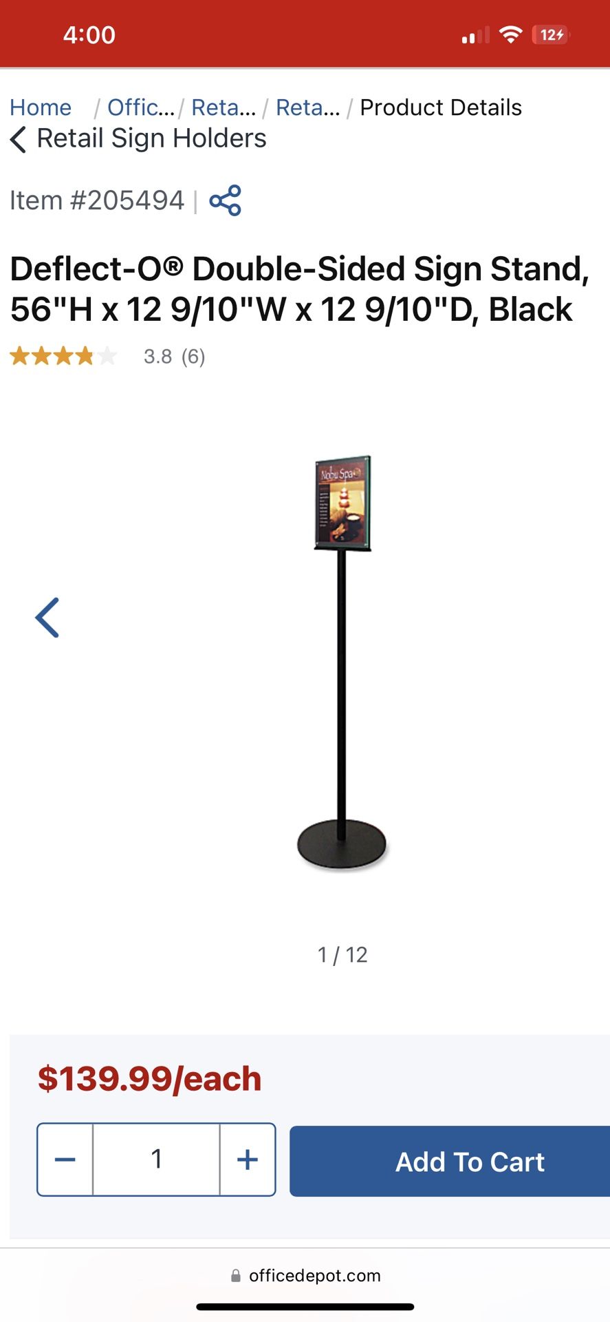 Dual Sided Magnetic Stand