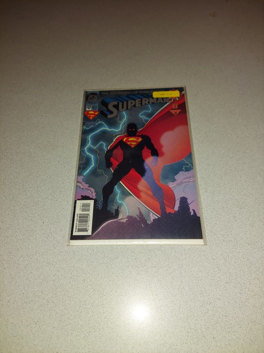 1994 SUPERMAN THE BEGINNING OF TOMORROW #38 COMIC
