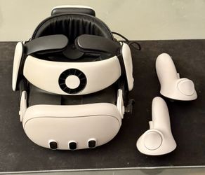 Meta Quest 3 512GB VR Headset + BOBOVR S3 Pro with Cooling Fan & Battery – Like New