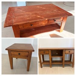 Coffee table, side table, console table
