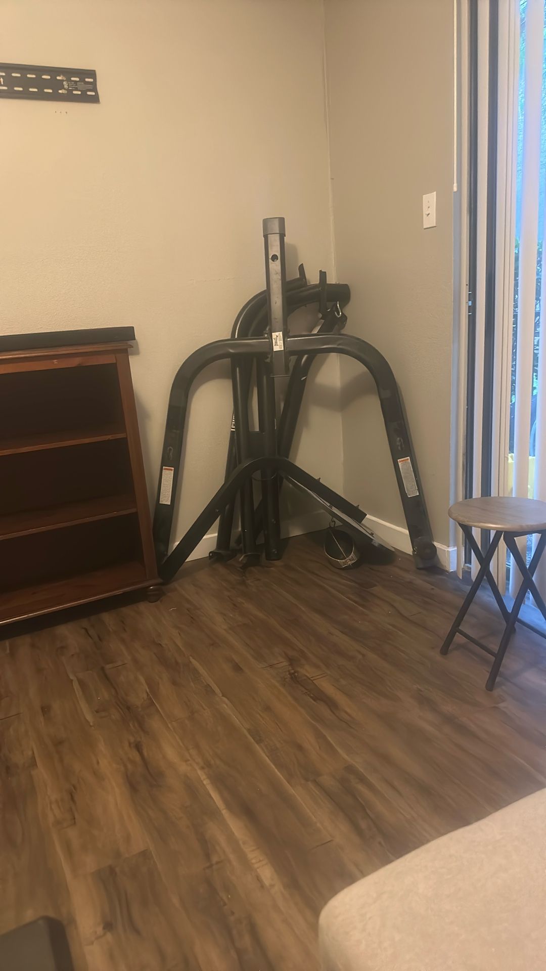 Punching Bag And Speed Bag Stand