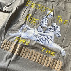 Travis Scott Cactus Jack x Neighborhood Carousel T-shirt Large