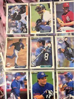 Cartas de pelotas de colección