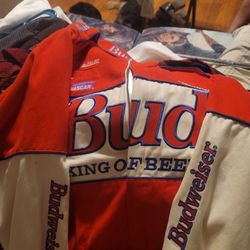 Mens Budweiser Jacket