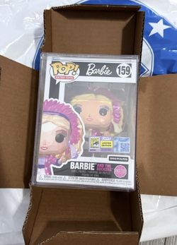 2025 SDCC Exclusive Funko Pop Barbie and the Rockers Faceted Barbie Con Sticker