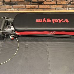 Total Gym R1900 Deluxe With All Parts