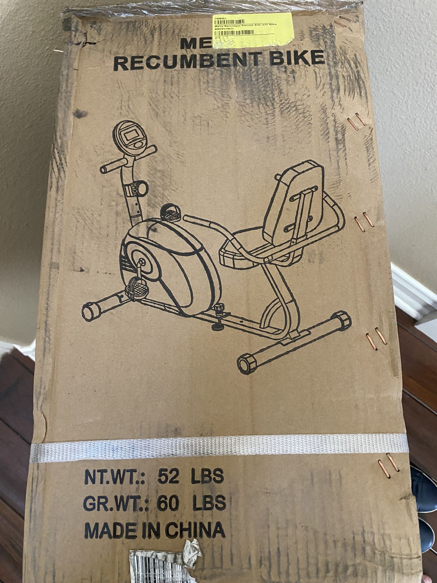 Brand new Marcy ME709 Resistance Magnetic Recumbent Bike