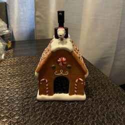 Peanuts Gingerbread House Soap Dispenser