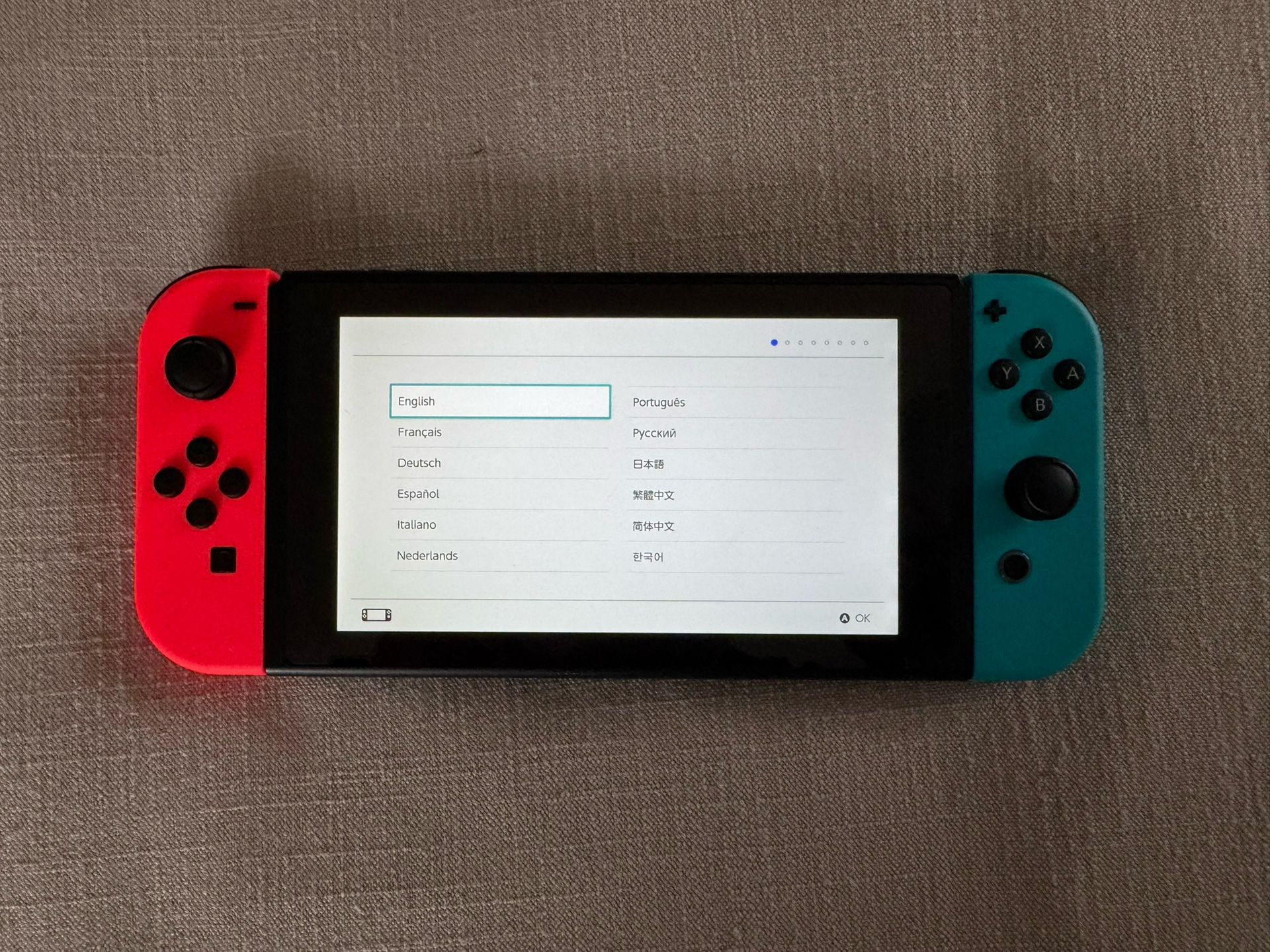 Like New Launch Day Nintendo Switch With Extra Joy Cons