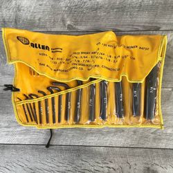 Vintage 20 pc Allen Wrench Key Set #730