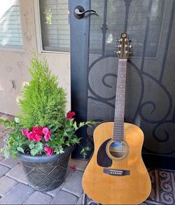 Seagull Acoustic Guitar S6 + Cedar GT Left-handed With Case 