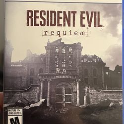 Resident Evil Requiem PS5