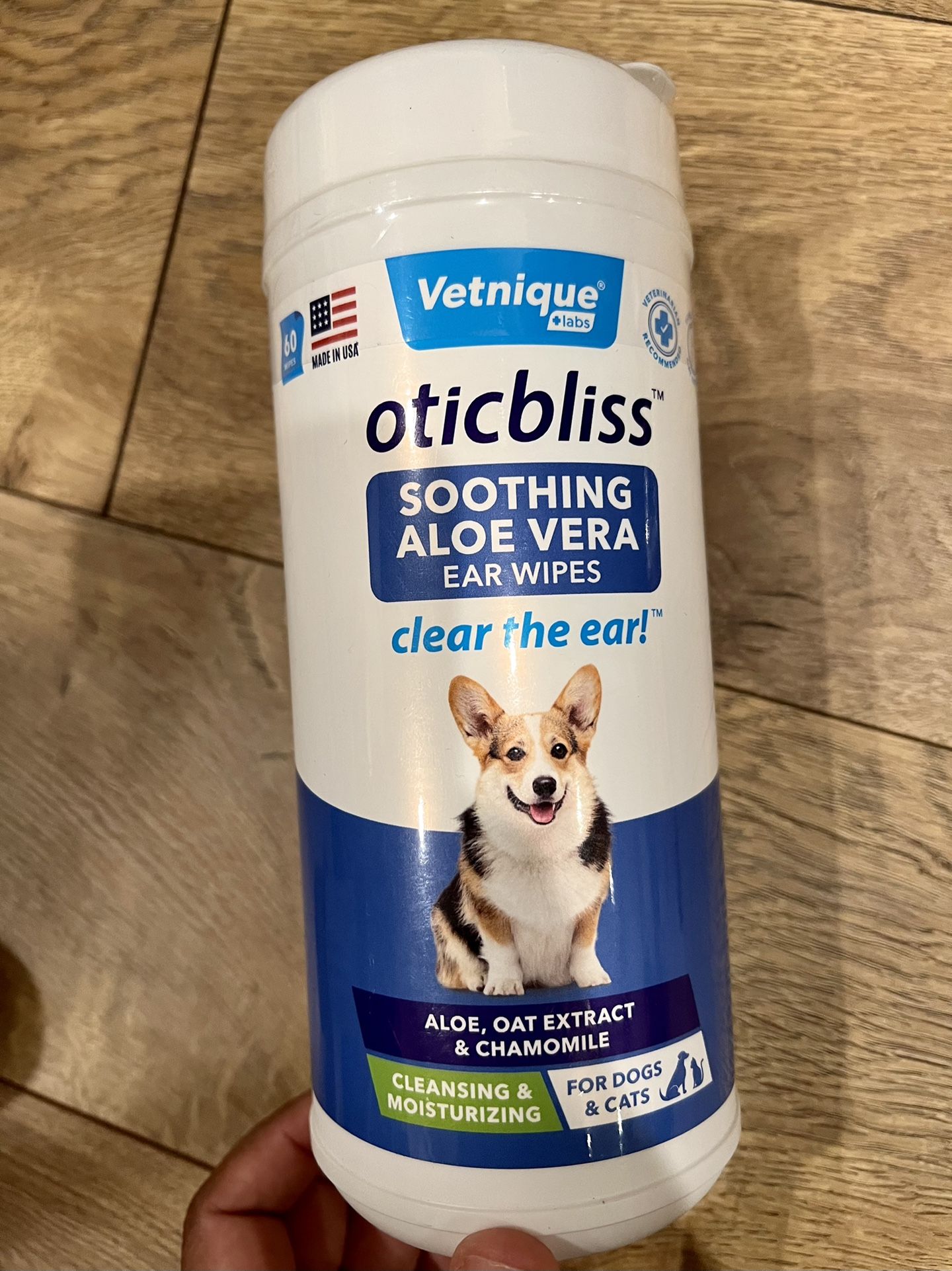 Pet Ear Cleansing Wipes - Large Size