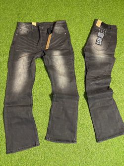 Ksubi Brand Flared Faded Jeans