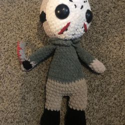 Jason Friday The 13th Crochet Dolls