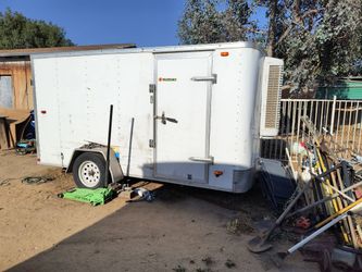 16 x6' Enclosed Trailer with swamp cooler
