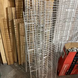 Wire Shelving With All Accessories 