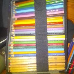 Art Supplies Pencils And Paint