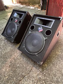 Pair Nady Audio Monitor Speakers