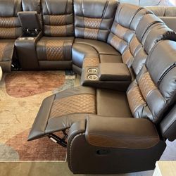 ✨New sectional in box buy now pay later $39 down no credit needed