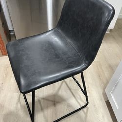 Leather Soft Counter Height Bar Stools