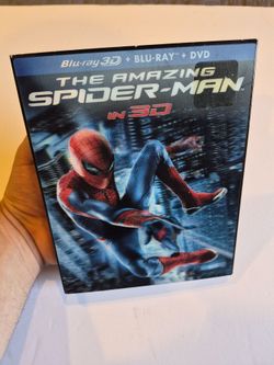 Amazing Spider-Man (2012) Blu Ray and 3D Discs