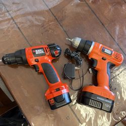 2 Electric Drills 