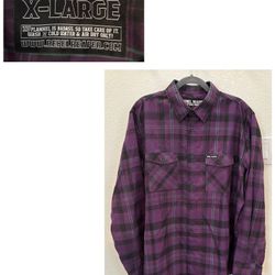 Men’s Rebel Reaper Flannels-excellent condition 