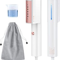 Travel Steamer for Clothes, [10s Fast Heat-up, 0.7lbs Light, Powerful Steam]100-120V Portable Handheld Garment Steamer Mini Clothing Steamer